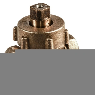 Кран конусный проходной сальниковый ККАЗ 11Б6бк 1/2″ Ду15 Ру10 внутренняя резьба, пробка комбинированная