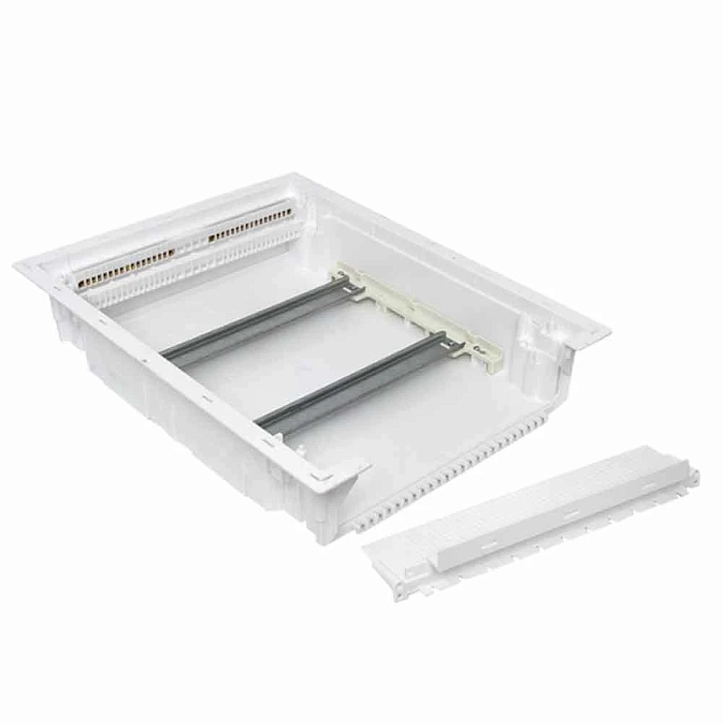 Щит распределительный EKF ProfiBox 24+4 модуля, IP41, силовой, встраиваемый, материал – пластик, цвет белый profibox-24+4